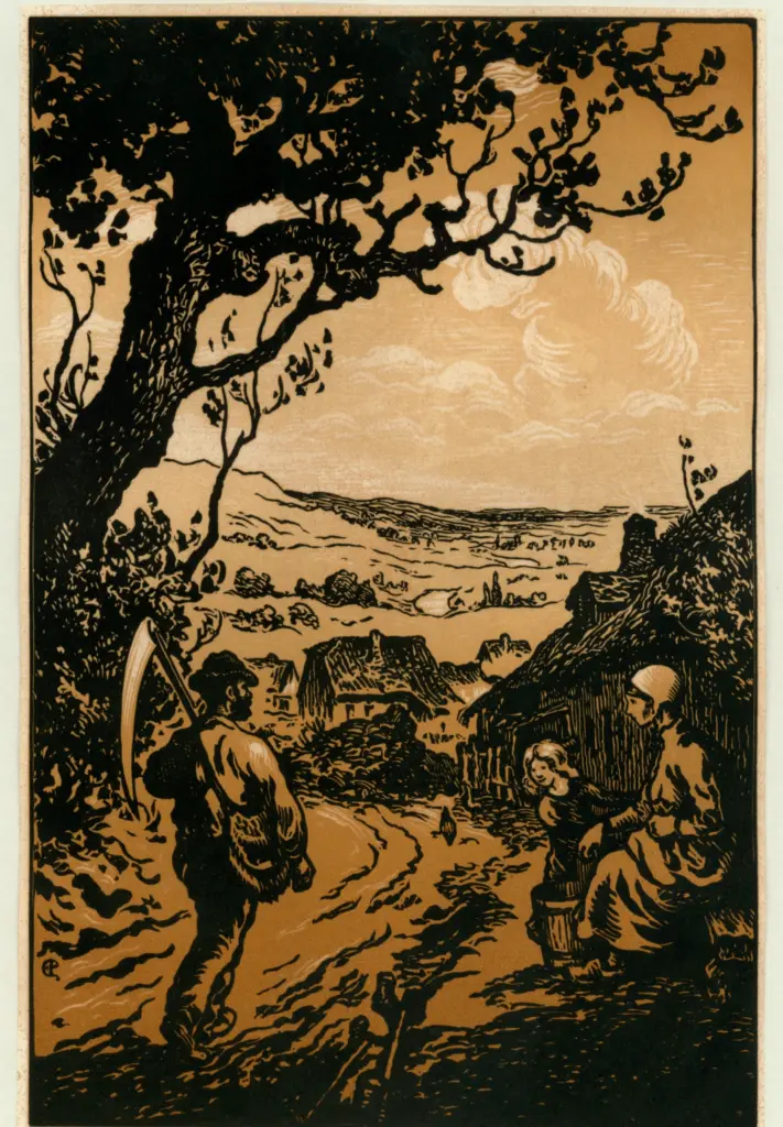 Colin, Paul-Emile , Le retour des champs