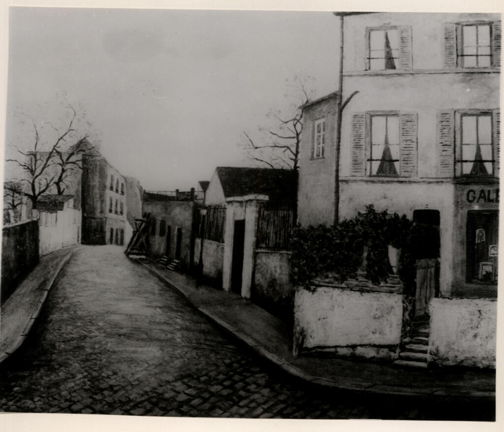 Cyrano, Jean , La rue norvins à Montmartre -