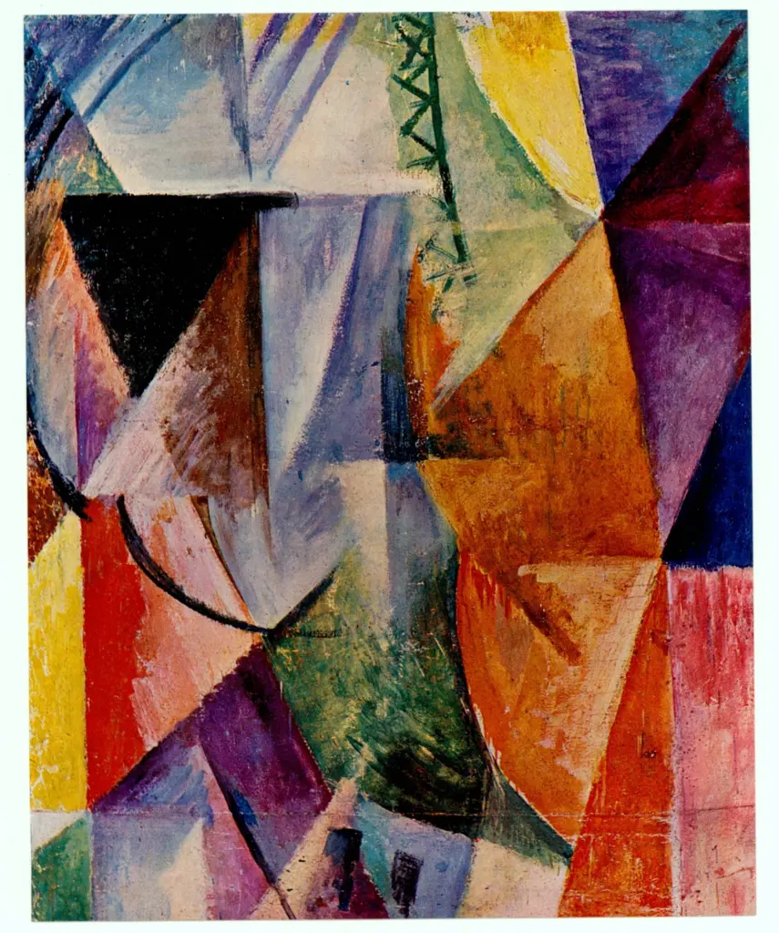 Anonimo , Delaunay, Robert - sec. XX - Une fin&ecirc;tre , fronte