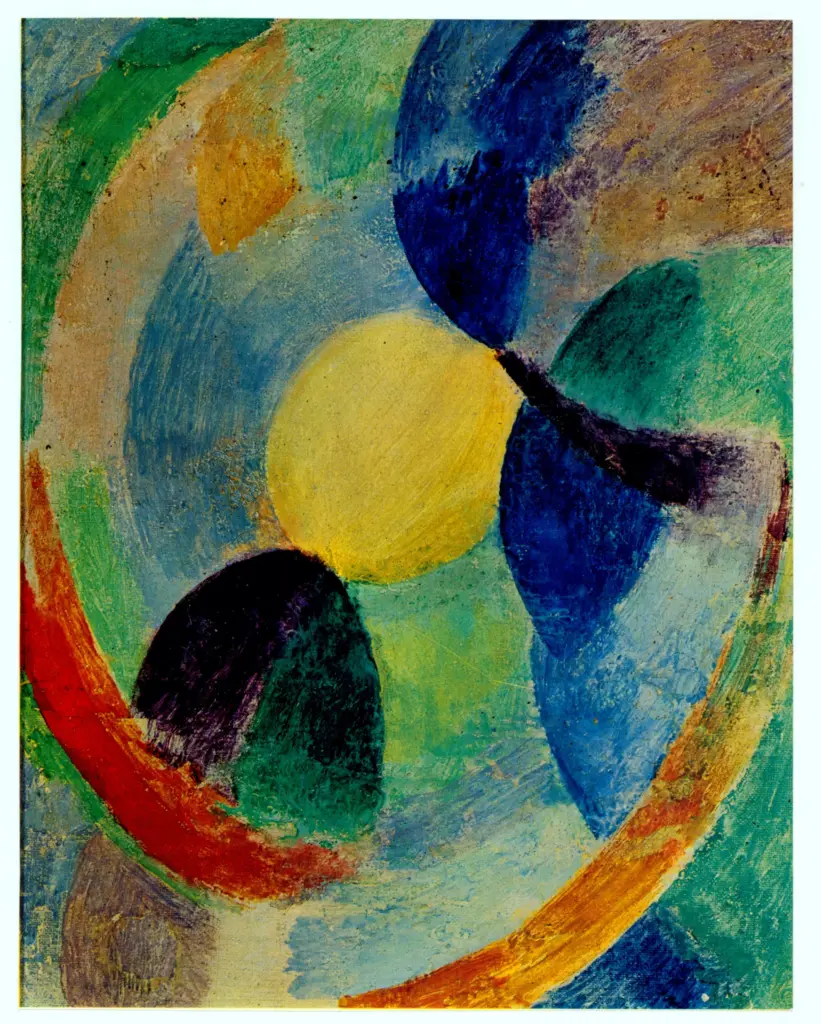 De Launay, Robert , Forme circolari, Luna n. 3