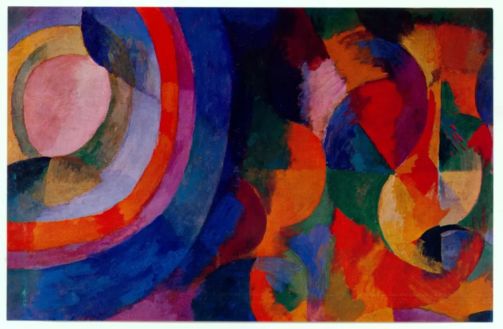 Anonimo , De Launay, Robert - sec. XX - Runde formen , fronte