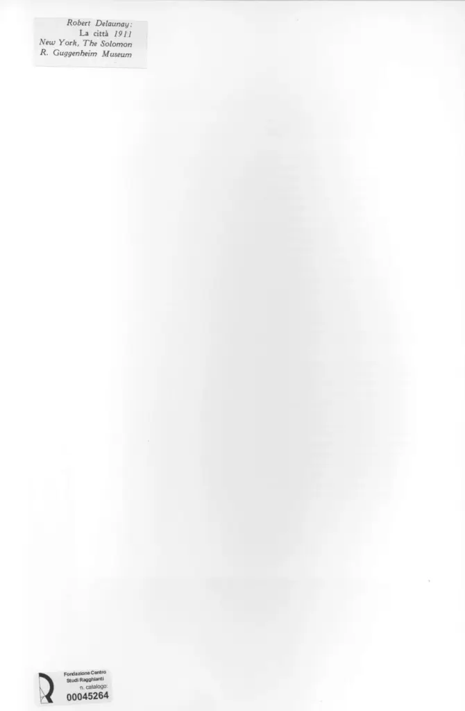 Anonimo , De Launay, Robert - sec. XX - La citt&agrave; , retro