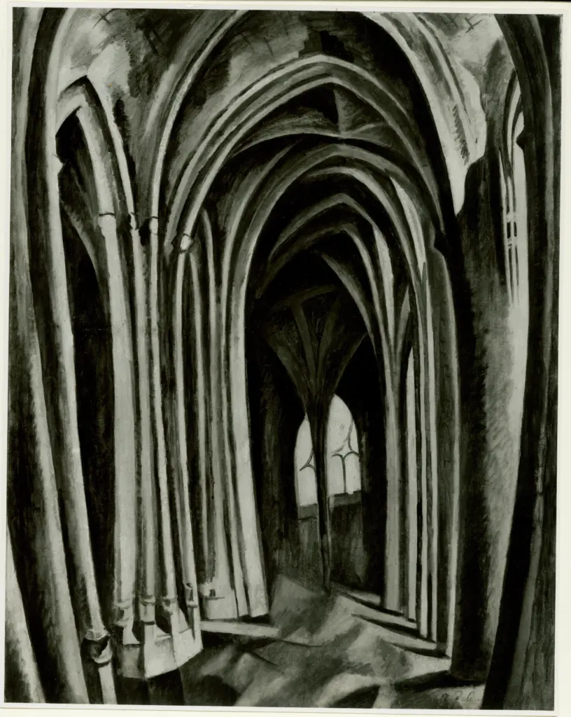 Anonimo , De Launay, Robert - sec. XX - St. Severin , fronte