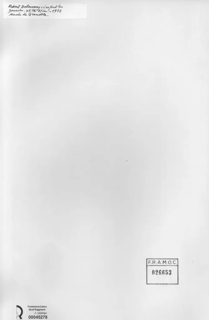 Anonimo , De Launay, Robert - sec. XX , retro