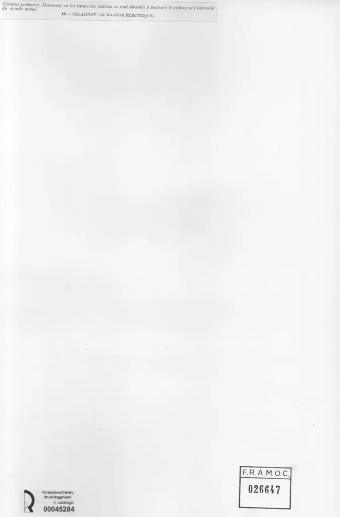 Galerie Louis Carr&eacute; , De Launay, Robert - sec. XIX/ XX - Le man&eacute;ge &eacute;lectrique , retro