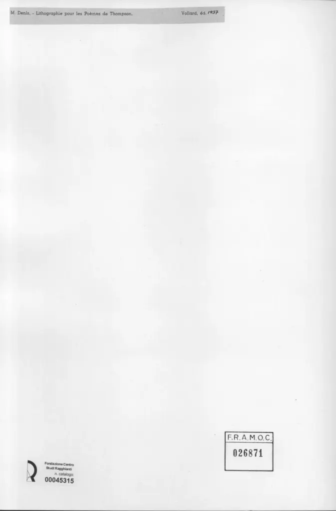 Anonimo, Anonimo , retro