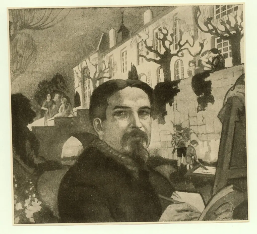 Anonimo , Denis, Maurice , fronte