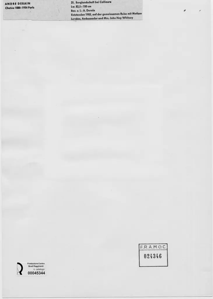 Anonimo, Anonimo , retro