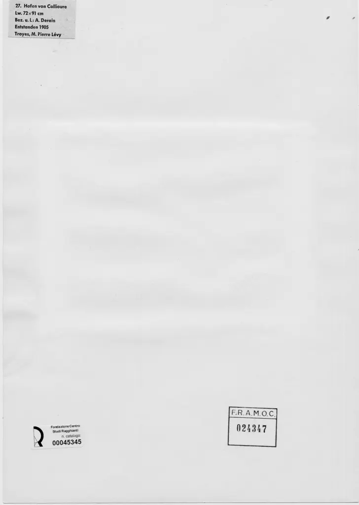 Anonimo, Anonimo , retro