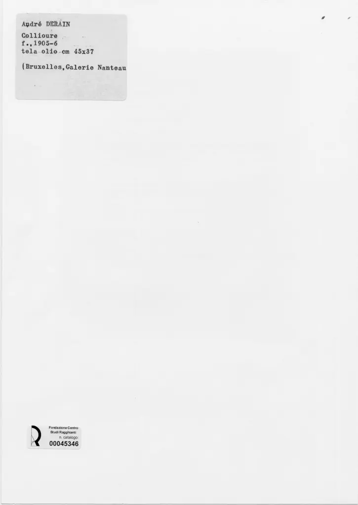 Anonimo, Anonimo , retro