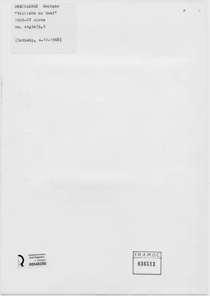 Anonimo, Anonimo , retro