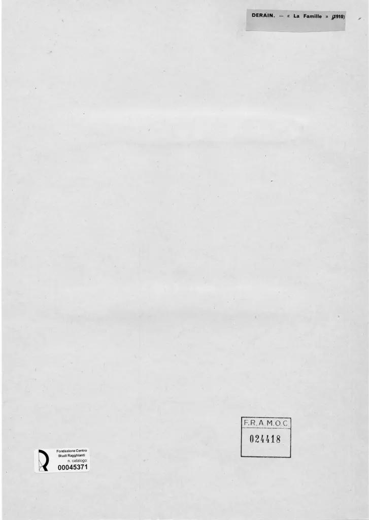 Anonimo, Anonimo , retro