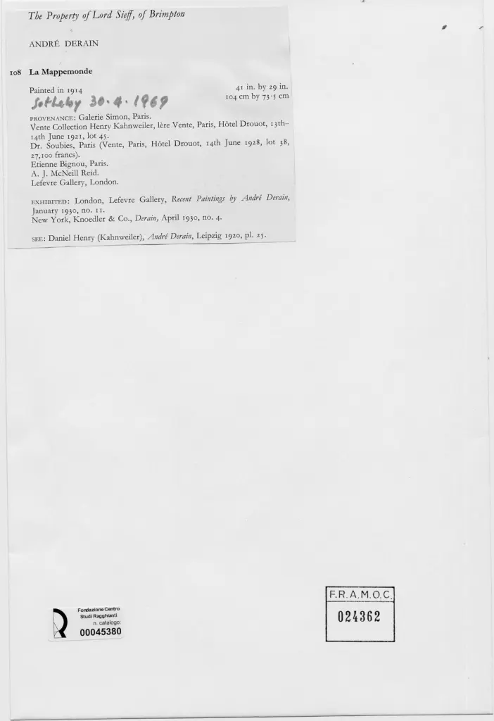 Anonimo, Anonimo , retro