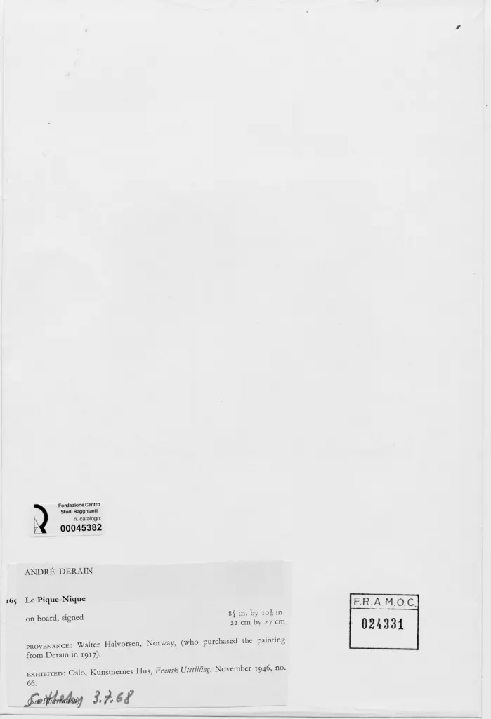 Anonimo, Anonimo , retro