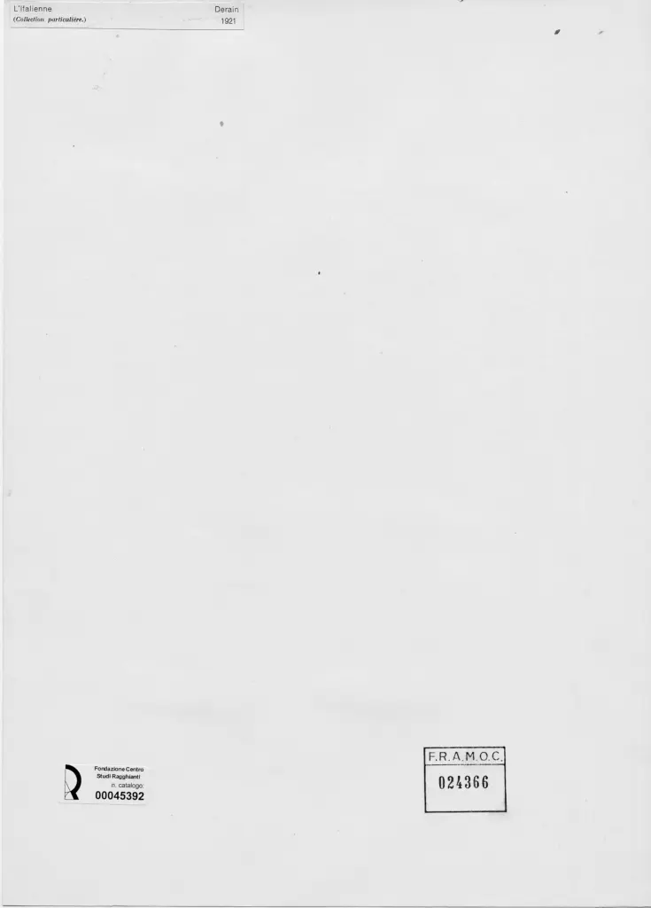 Anonimo, Anonimo , retro