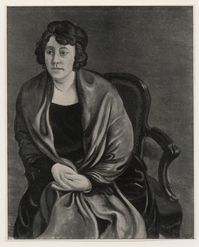 Derain, André , Ritratto della Signora H. Kahnweiler -