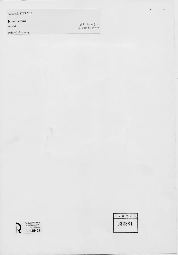 Anonimo, Anonimo , retro