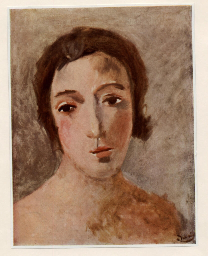 Derain, André , - ritratto di donna