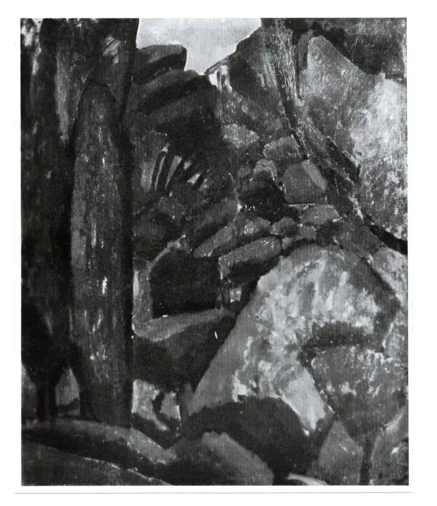 Derain, Andr&eacute; , - paesaggio montano