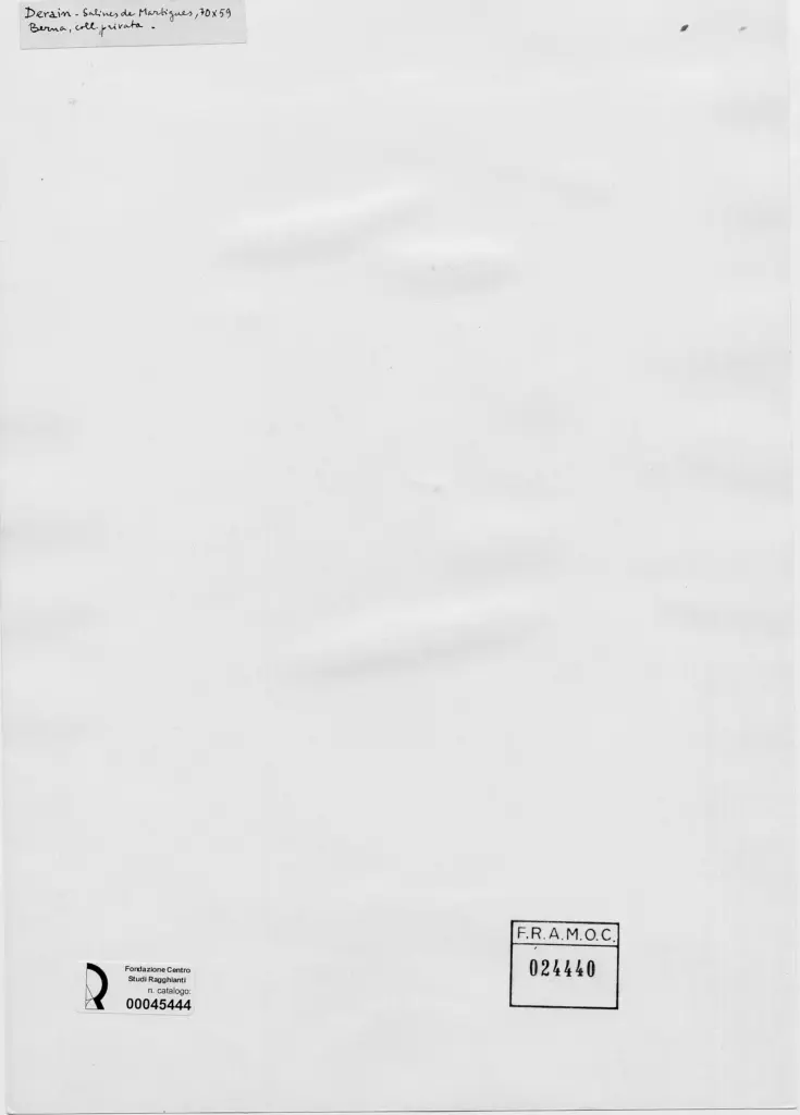 Anonimo, Anonimo , retro