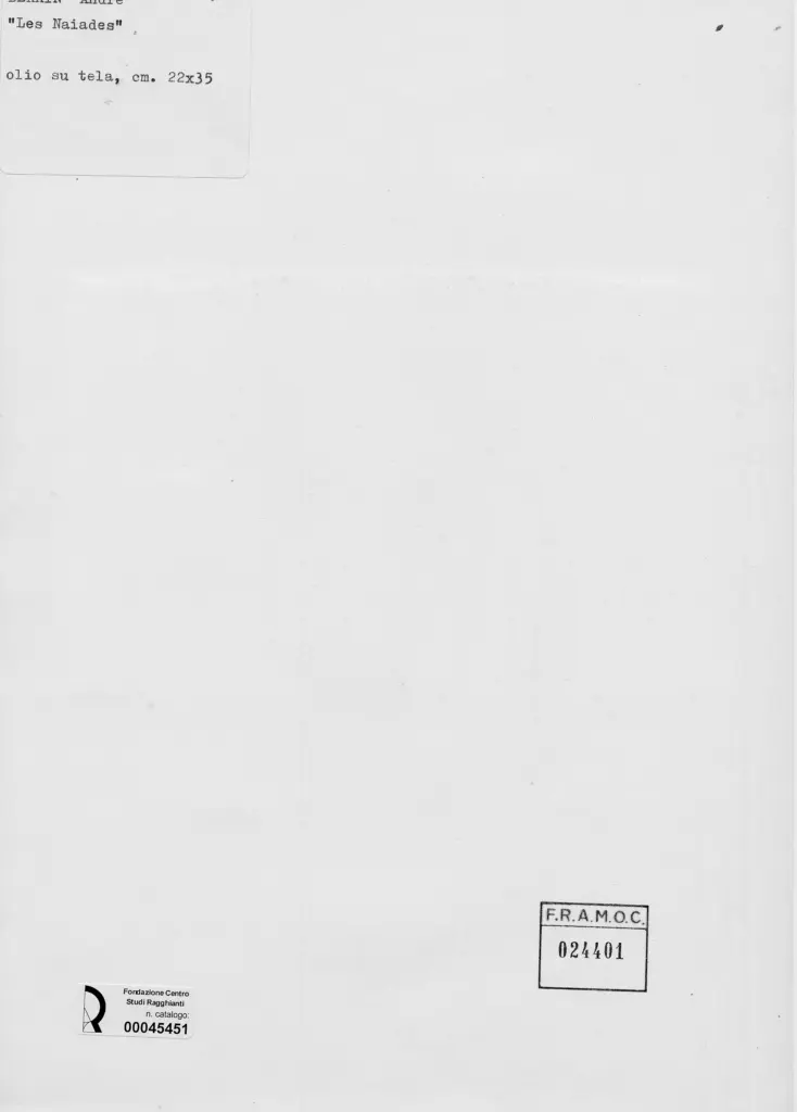 Anonimo, Anonimo , retro