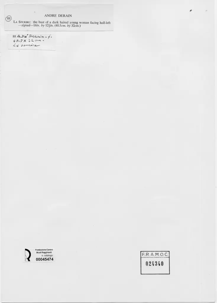 Anonimo, Anonimo , retro