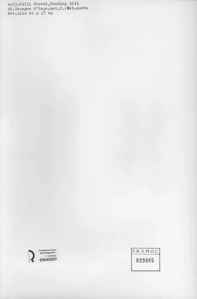 Anonimo , d'Espagnat, Georges , retro