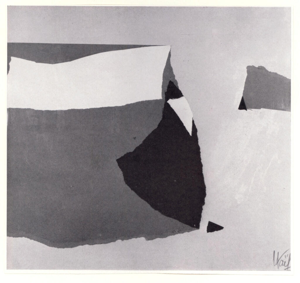 Anonimo , De Satel, Nicolas - sec. XX - Composition sur fond blanc , fronte