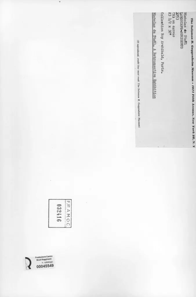 Anonimo , De Satel, Nicolas - sec. XX - Landscape - Agrigento , retro