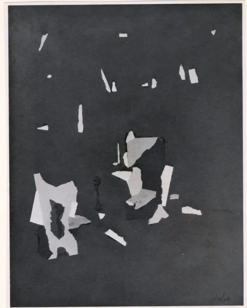 Anonimo , De Satel, Nicolas - sec. XX - Collage , fronte