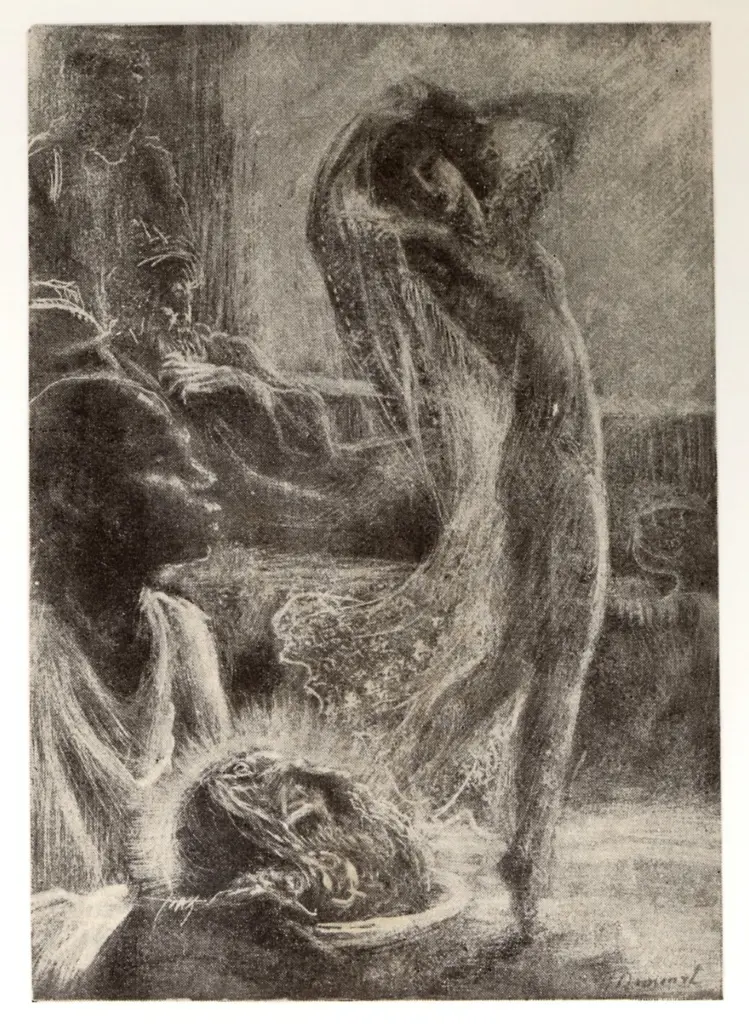 Anonimo , Drouart, Raphael - sec. XX - Salom&eacute; , fronte