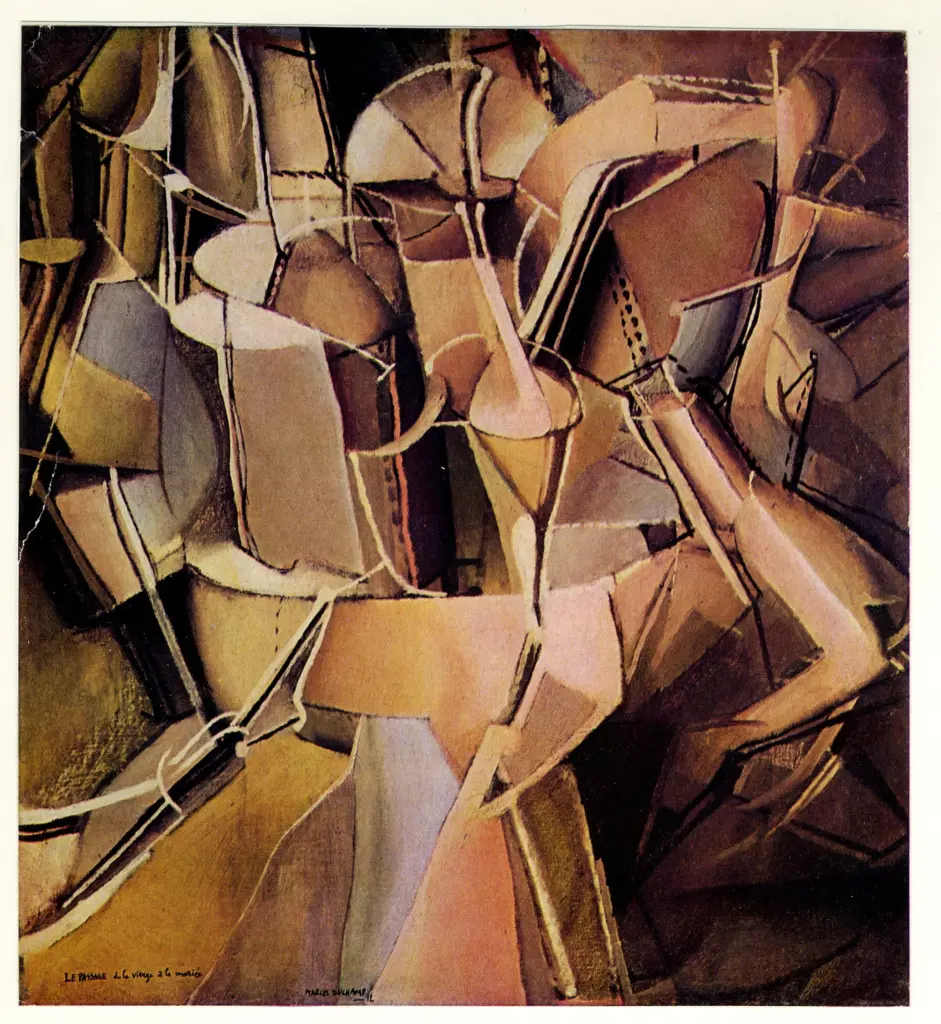 Anonimo , Duchamp, Marcel - sec. XX - Le passage de la Vierge &agrave; la Mari&eacute;e , fronte