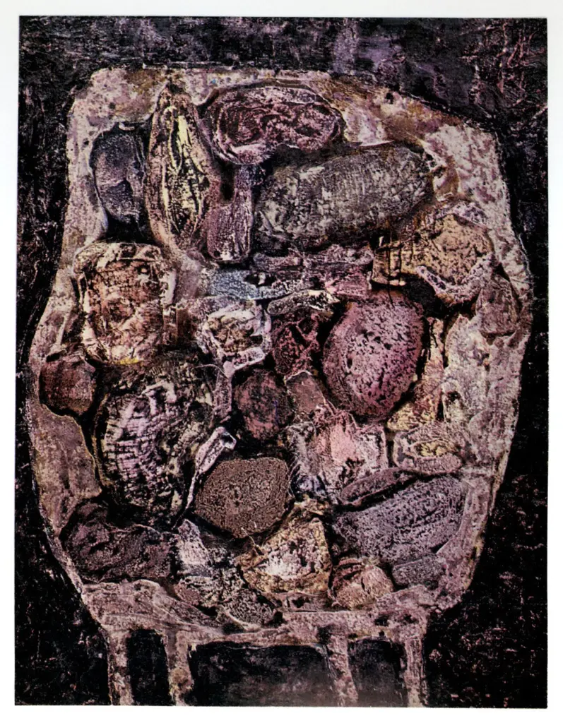 Anonimo , Dubuffet, Jean - sec. XX - Table Covered with Natural History Specimens , fronte