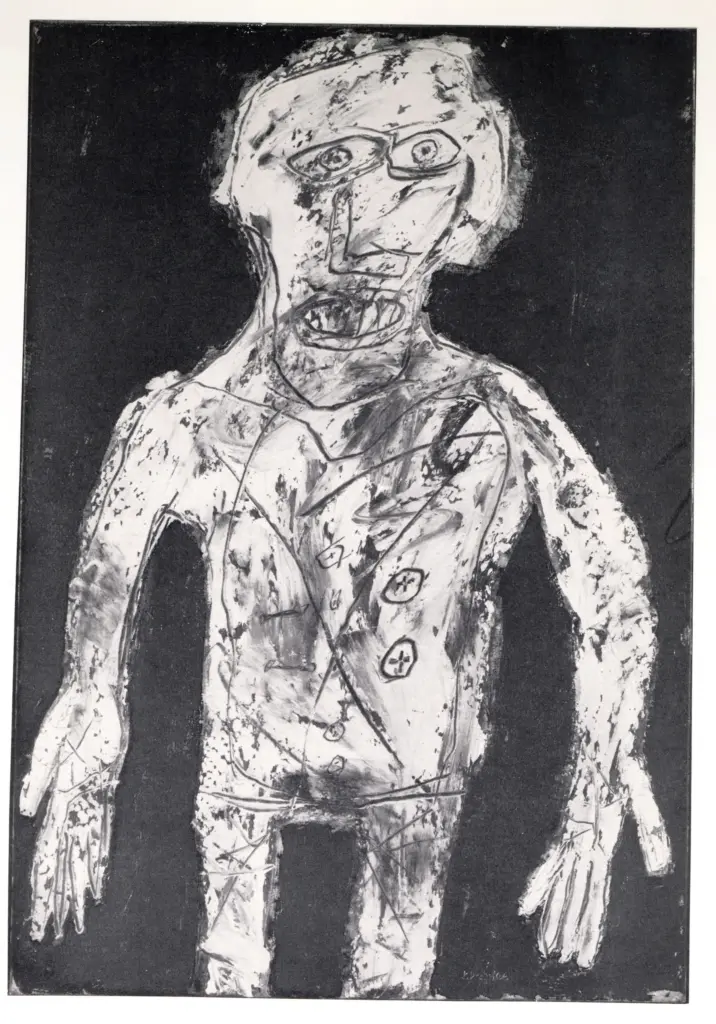 Anonimo , Dubuffet, Jean - sec. XX , fronte