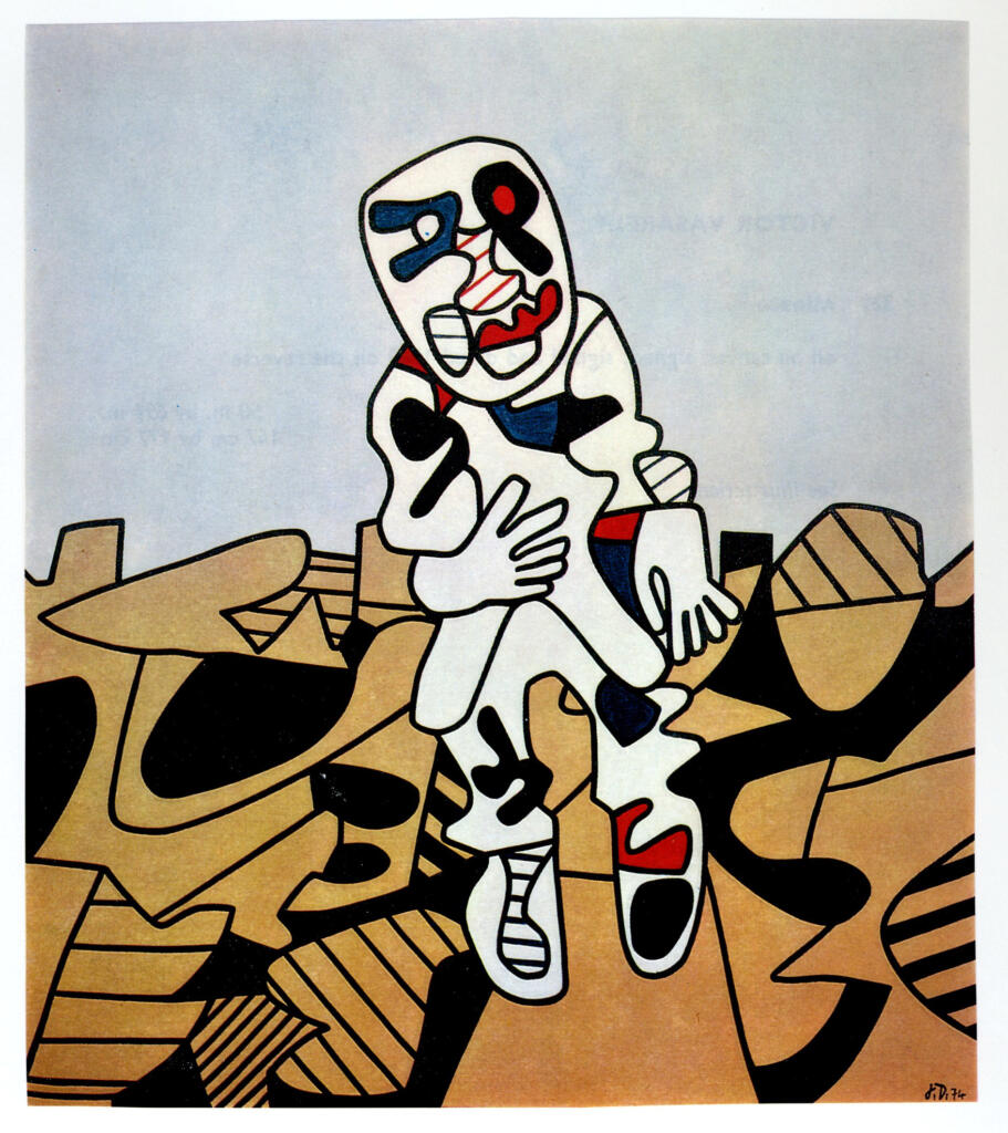 Anonimo , Dubuffet, Jean - sec. XX , fronte