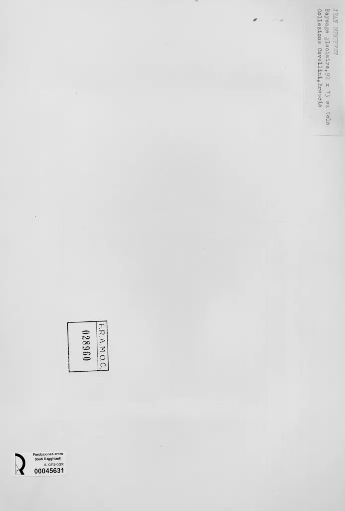 Anonimo , Dubuffet, Jean , retro