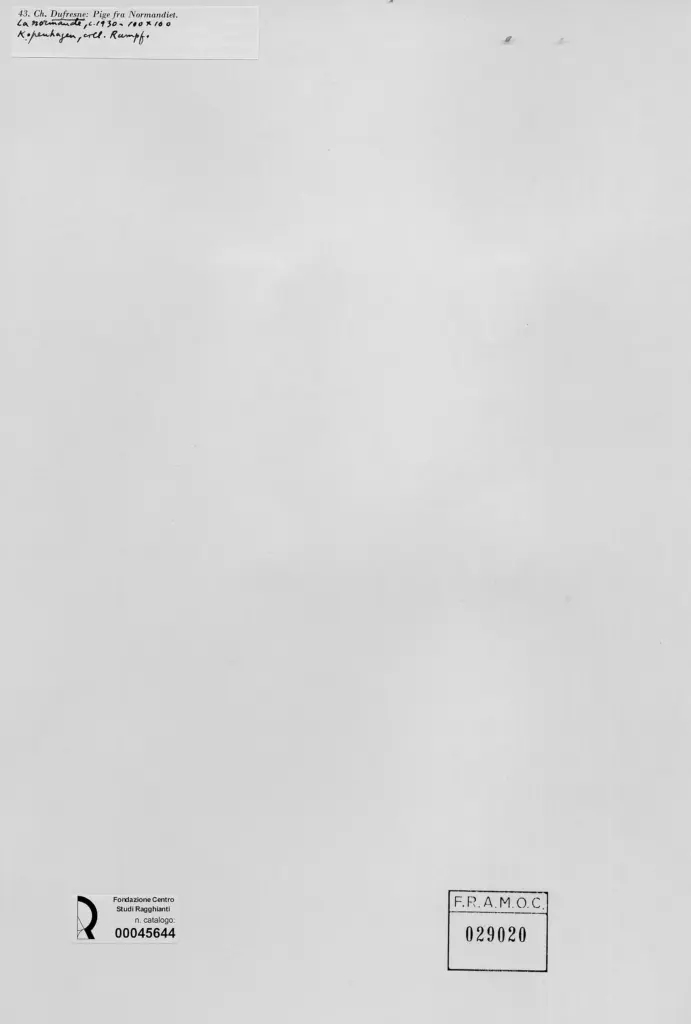 Anonimo , Dufresne, Charles - sec. XX , retro