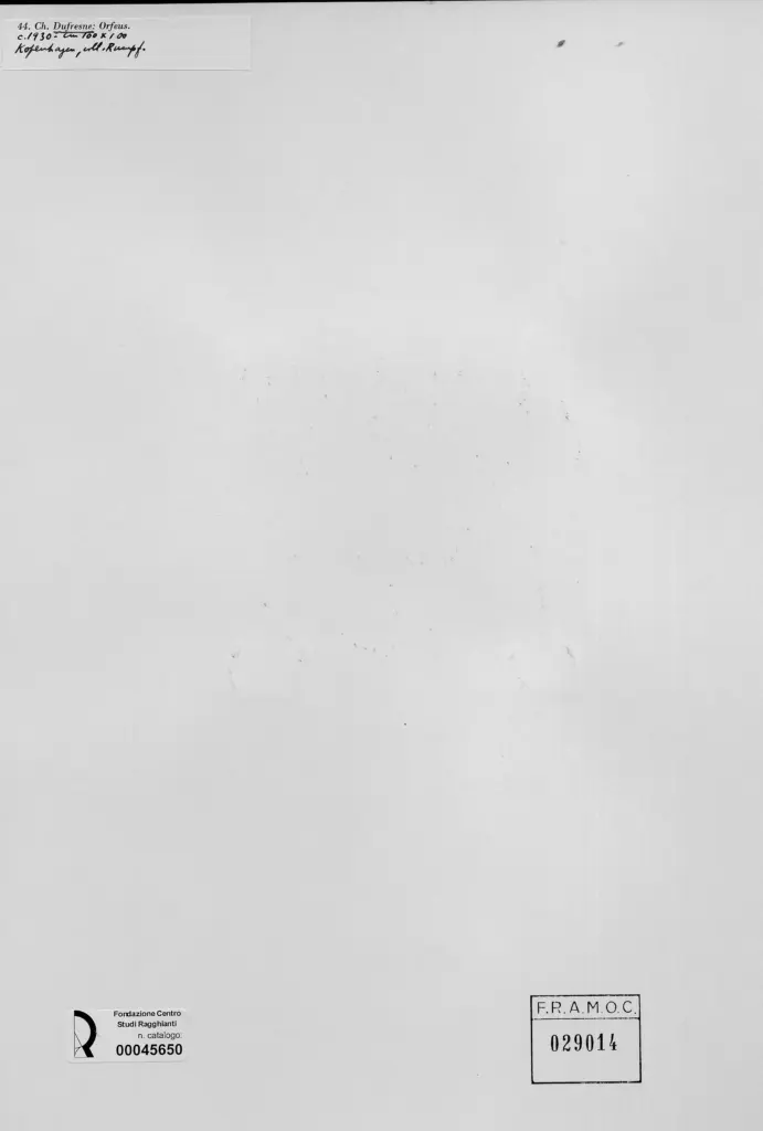 Anonimo , Dufresne, Charles - sec. XX , retro