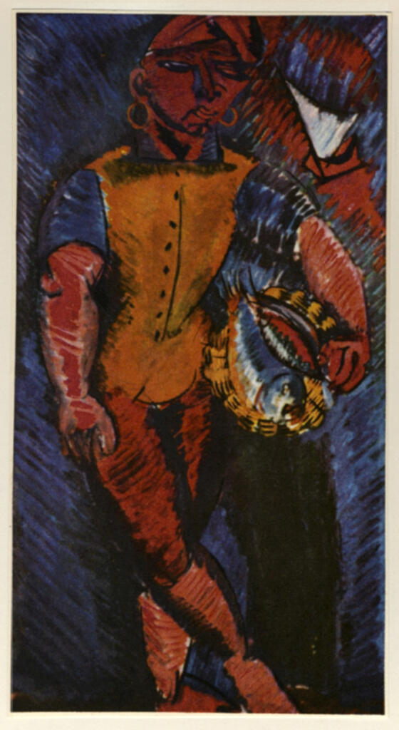 Anonimo , Dufy, Raoul - sec. XX - Pescatore napoletano , fronte