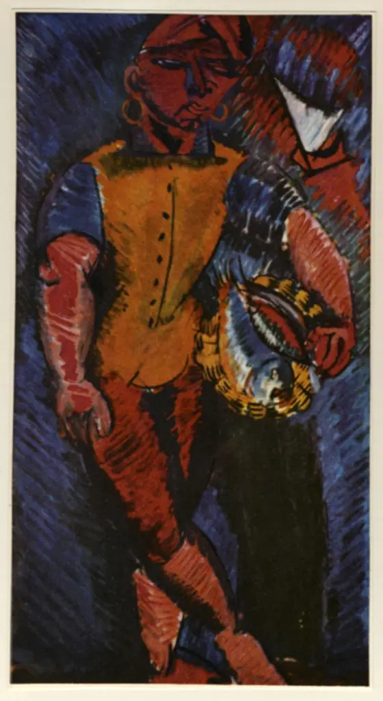 Anonimo , Dufy, Raoul - sec. XX - Pescatore napoletano , fronte