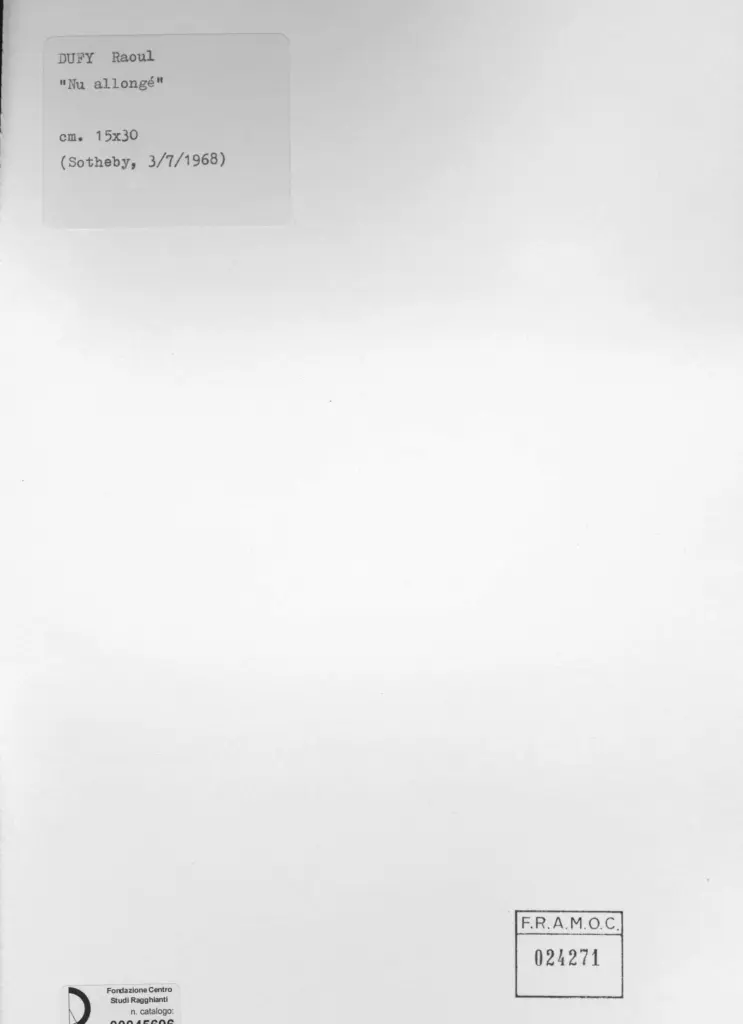 Dufy, Raoul , retro