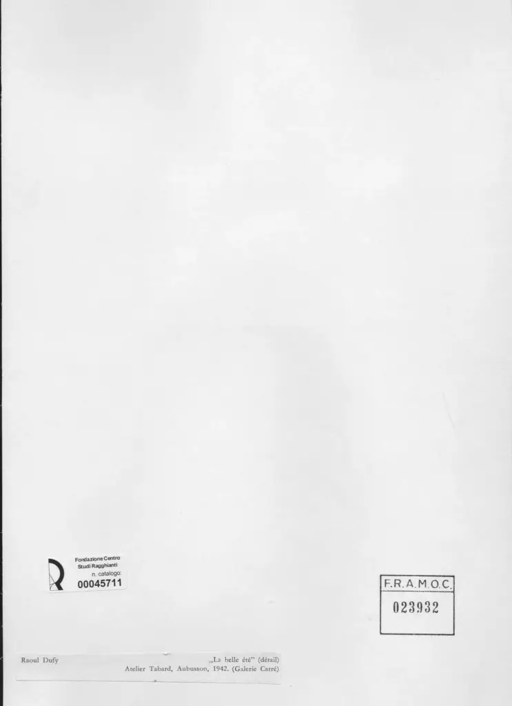 Dufy, Raoul , retro