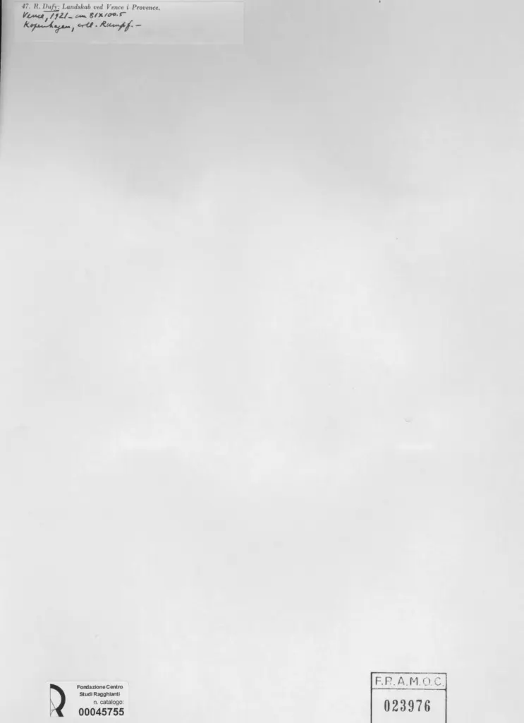 Dufy, Raoul - sec. XX , retro