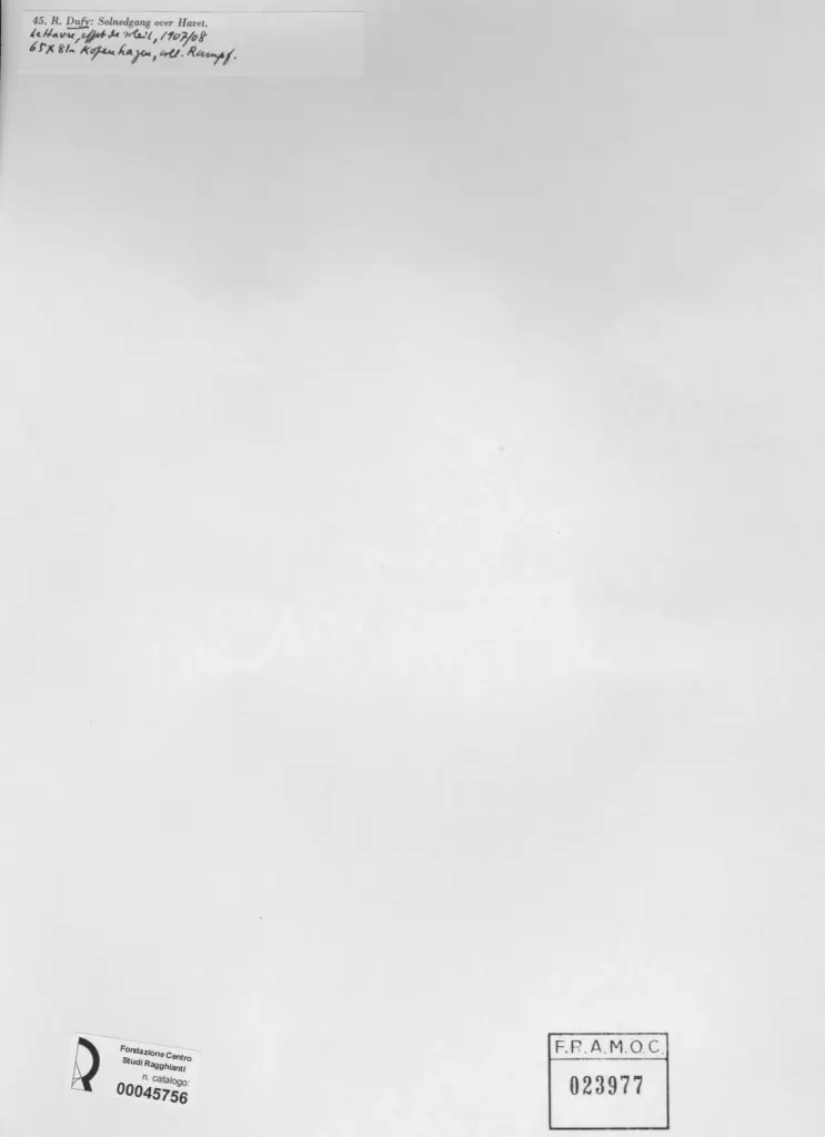 Dufy, Raoul - sec. XX , retro