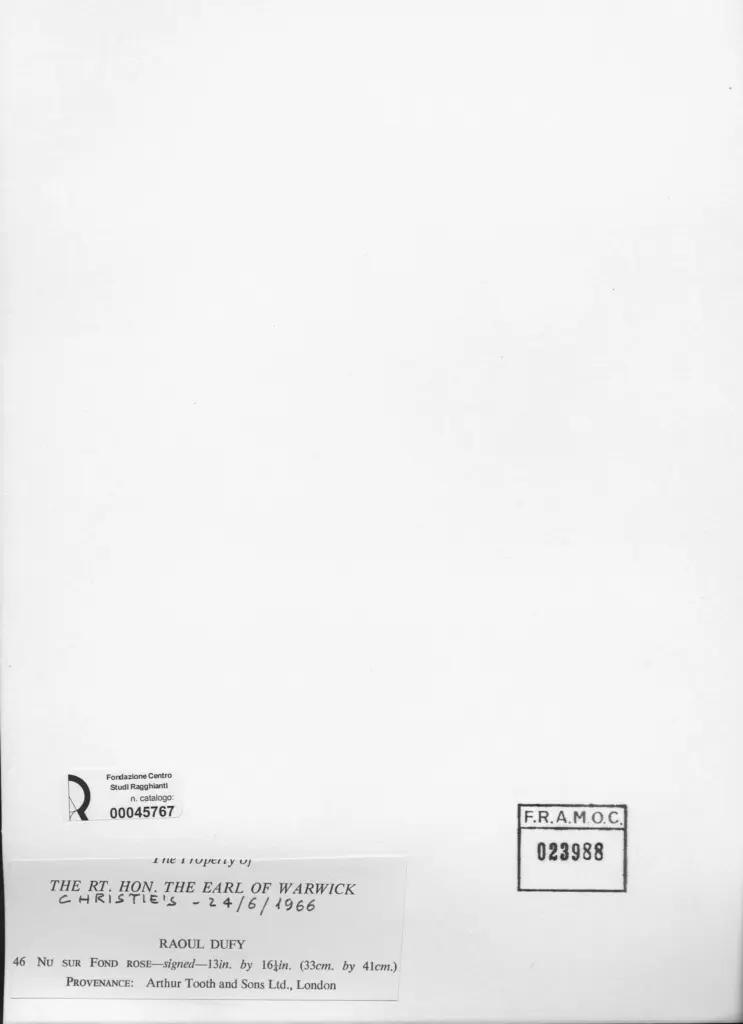 Dufy, Raoul , retro