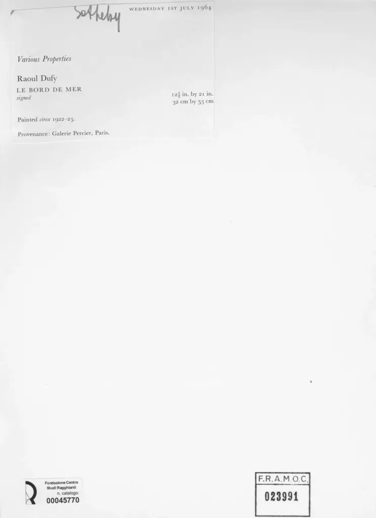 Dufy, Raoul - sec. XX , retro