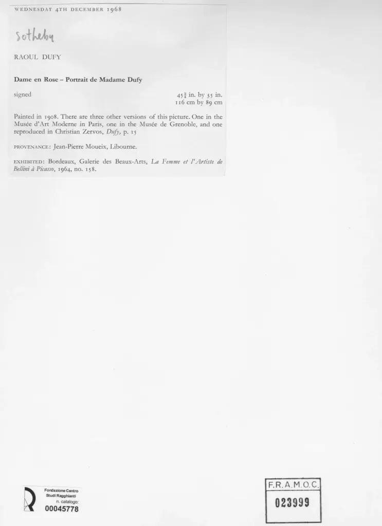 Dufy, Raoul - sec. XX , retro