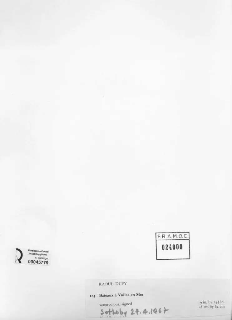 Dufy, Raoul , retro