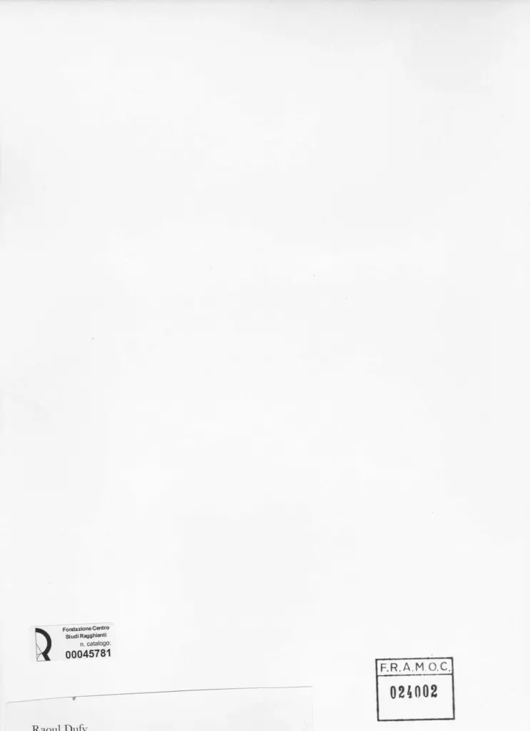 Dufy, Raoul , retro