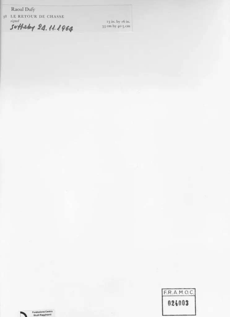 Dufy, Raoul , retro